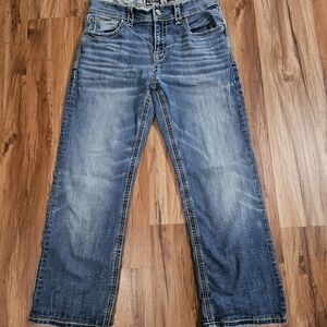 BKE Buckle Black Men's Jeans 33 R Stretch